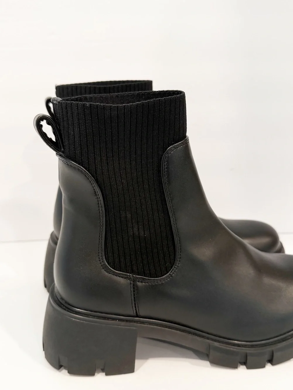 Steve Madden Hutch Black Ankle Boots Women's US 7.5